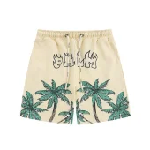 Шорты Palm Angels With Palm Print "Cream"