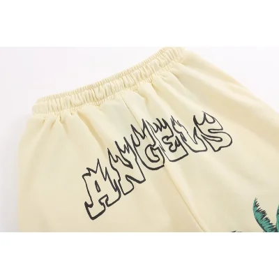 Шорты Palm Angels With Palm Print "Cream" фото № 4