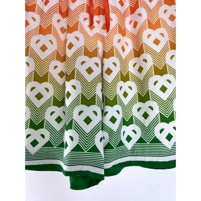 Шорты Casablanca Unusual Hearts "Red" фото № 3