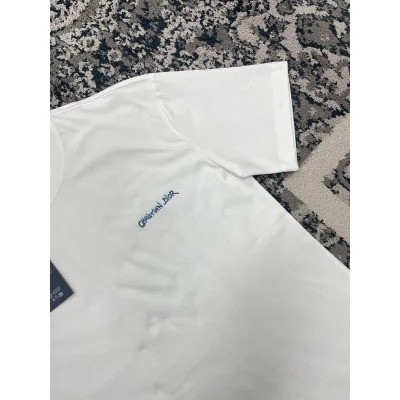 Футболка Christian Dior Frontside Light Logo Christian Dior "White" фото № 4