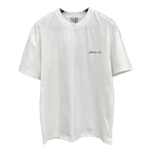 Футболка Christian Dior Frontside Light Logo Christian Dior "White"