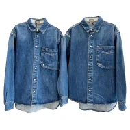 Рубашка Christian Dior Blue Frontside Pockets