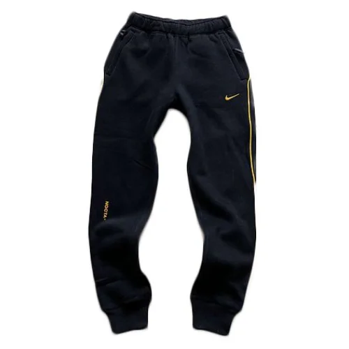 Штаны Nike With Logo And Embroidered Lines "Black"