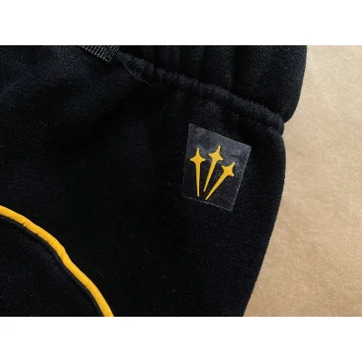 Штаны Nike With Logo And Embroidered Lines "Black" фото № 4