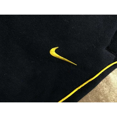 Штаны Nike With Logo And Embroidered Lines "Black" фото № 7
