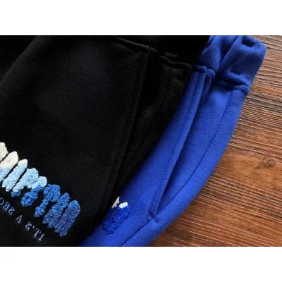 Штаны Trapstar Big Logo Above Small Mirror Inscription It's A Secret "Blue" фото № 3