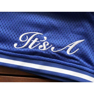 Шорты Trapstar Logo And Edge Decorated By Stripes "Blue" фото № 8