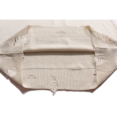 Свитер Amiri Torn "Beige" фото № 2 Свитер Amiri Torn "Beige" фото № 2