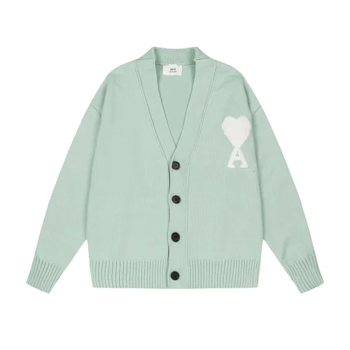 Кардиган Amiri With A Large Logo And Buttons "Mint"