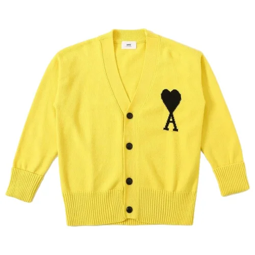 Кардиган Amiri V-Neck "Yellow"