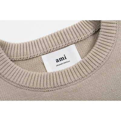 Свитер Amiri Large Logo - Heart And Letter "Beige" фото № 7