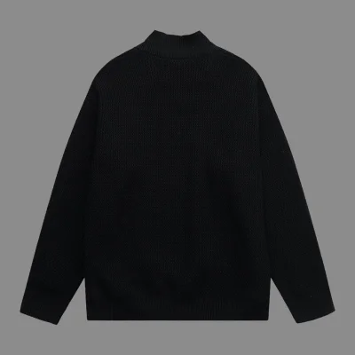 Свитер Burberry Frontside Mini Horse And Warrior White Outline "Black" фото № 8