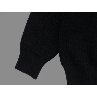 Свитер Burberry Frontside Mini Horse And Warrior White Outline "Black" фото № 4