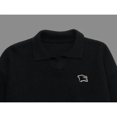 Свитер Burberry Frontside Mini Horse And Warrior White Outline "Black" фото № 2