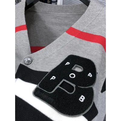 Кардиган Burberry Frontside Print Black Letter B Colorful Horizontal Lines "Gray" фото № 7 Кардиган Burberry Frontside Print Black Letter B Colorful Horizontal Lines "Gray" фото № 7