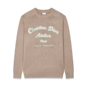 Свитер Dior With Brand Logo "Brown"