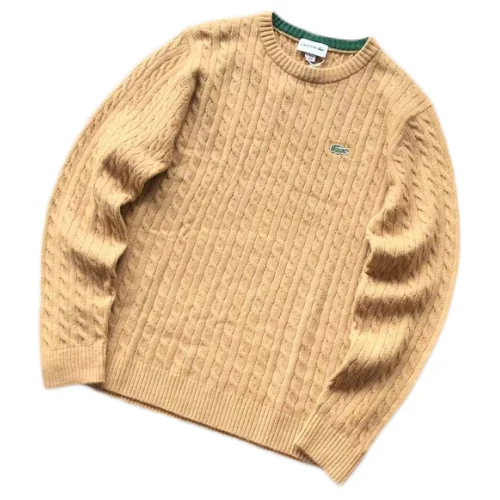 Свитер Lacoste Braiding And Small Logo "Beige"