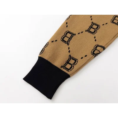 Кардиган MLB Letter Print "Brown" фото № 4