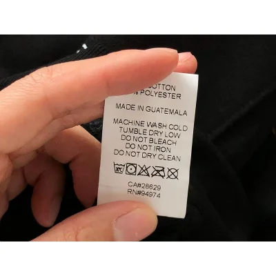 Свитшот Stussy Hand And Inscription Increase The Peace "Black" фото № 5