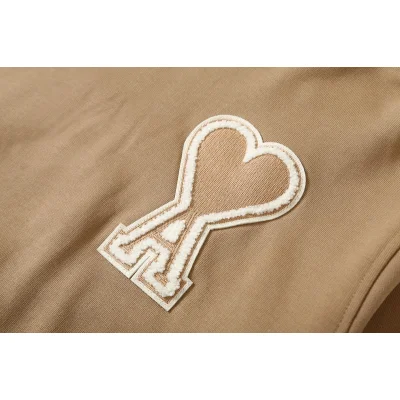 Свитшот Amiri Big Heart Logo "Beige/Brown" фото № 6