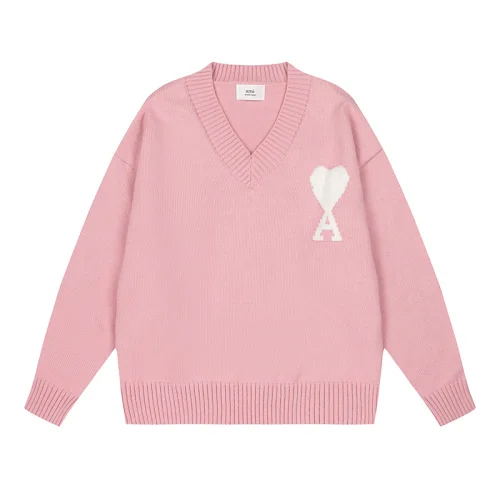 Свитер Amiri With A V-Neck "Pink"
