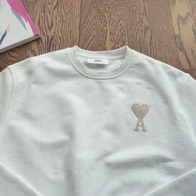 Свитшот Amiri Patch - Heart "White" фото № 8