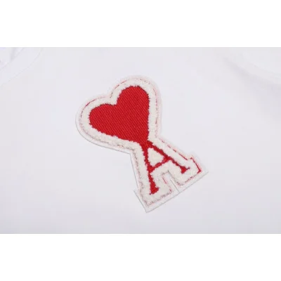 Свитшот Amiri Patch - Logo "White/Red" фото № 6