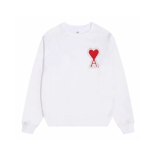 Свитшот Amiri Patch - Logo "White/Red"