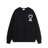 Свитшот Amiri Large Heart Logo And Letters "Black"