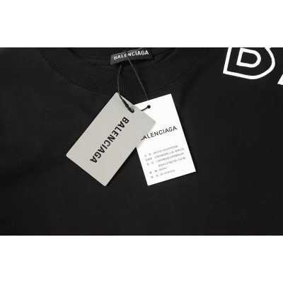 Свитшот Balenciaga Text On Left Sleeve "Black" фото № 5 Свитшот Balenciaga Text On Left Sleeve "Black" фото № 5