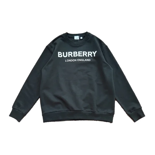 Свитшот Burberry With The Brand Name "Black"