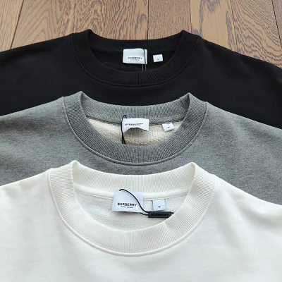 Свитшот Burberry With The Brand Name "Black" фото № 3