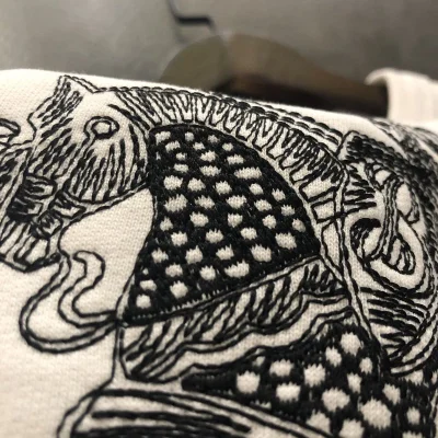 Свитшот Burberry With Embroidery "White" фото № 5