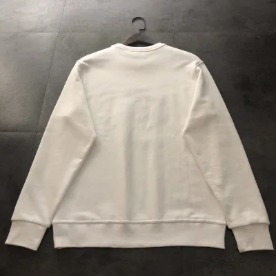 Свитшот Burberry With Embroidery "White" фото № 9