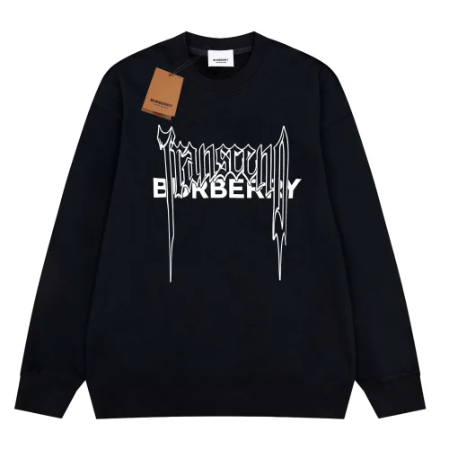 Свитшот Burberry Frontside Logo Transcend "Black"