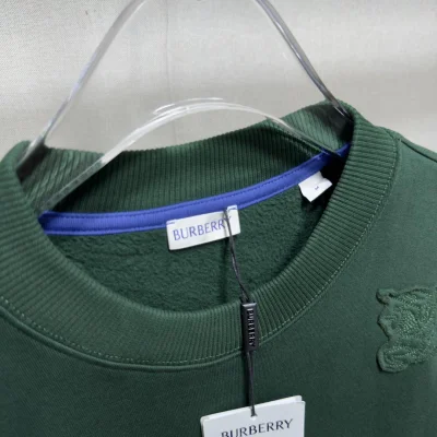 Свитшот Burberry Frontside Print Clear Stripe Horse "Green" фото № 7