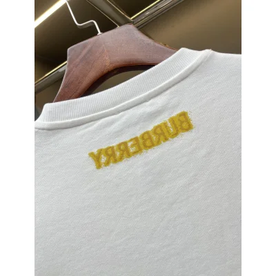 Свитшот Burberry Frontside Print Yellow Warrior And Horse Logo "White" фото № 8