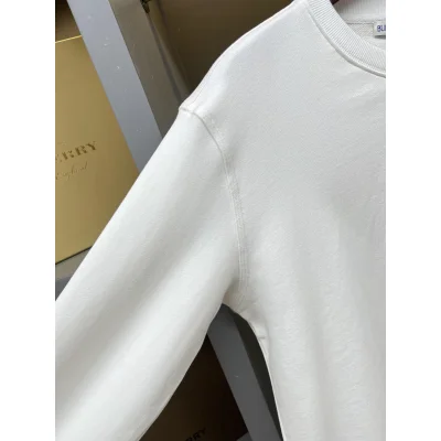 Свитшот Burberry Frontside Print Yellow Warrior And Horse Logo "White" фото № 5