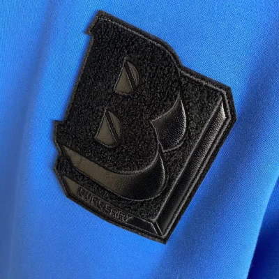 Свитшот Burberry Frontside 3D Letter B On The Rectangle "Blue" фото № 5
