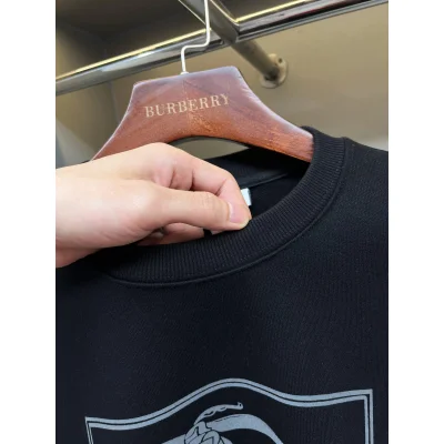 Свитшот Burberry Square Frontside White Warrior On The Horse "Black" фото № 3