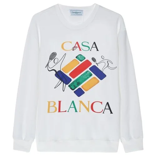 Свитшот Casablanca Lawn Tennis "White"