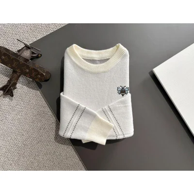 Свитер Christian Dior Chaotic Lines Print "White" фото № 6