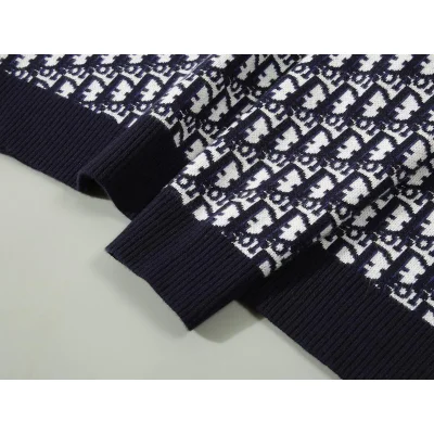 Свитшот Christian Dior Backside White Logo On Stripe "Black" фото № 4