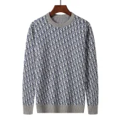 Свитшот Christian Dior Print Many Blue Logotypes Dior "Black"