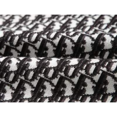 Свитшот Christian Dior Print Many Blue Logotypes Dior "Black" фото № 5