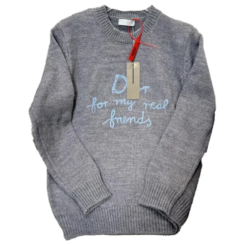 Свитшот Christian Dior Frontside Dior For My Real Friends "Gray"