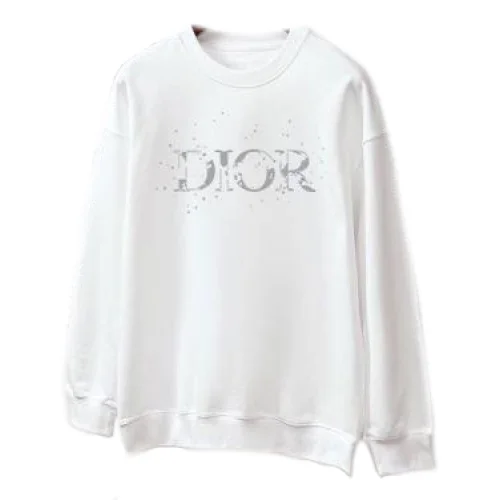 Свитшот Christian Dior Frontside Logo Gray Spots "White"