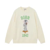 Свитшот Christian Dior A Dog With A Bow "White"