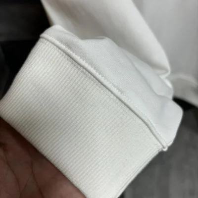 Свитшот Christian Dior Red Fluffy Frontside Logo "White" фото № 6