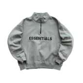 Свитшот Fear Of God With Collar And Zipper "Gray"